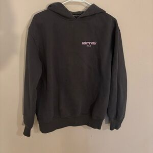 White fox hoodie